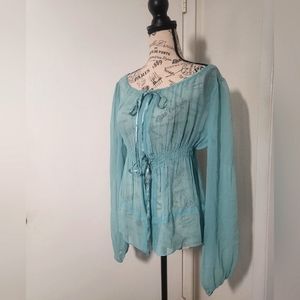 To the Max 100% silk top, Size XS.